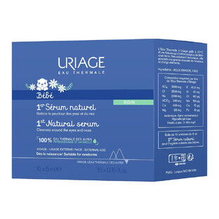 Uriage Bébé 1st Natural Physiological Serum Nose And Eyes X18 Bebe 75ml