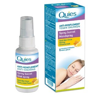 Quies honey and lemon anti-snoring buccal spray 70 ml