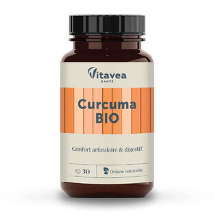 Vitavea Santé Nutri'sentiels Curcuma biologica Benessere articolare e digestivo 30 compresse