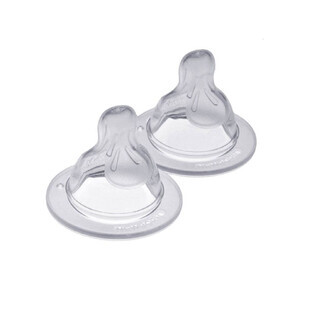 Mam Tetinas de silicona ultrasuave flujo 2, a partir de 2 meses x2