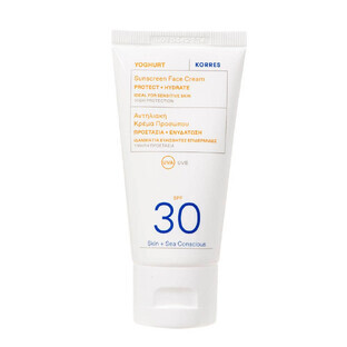 Korres Yoghurt Gezichtscrème Zonnebrand SPF30 50ml