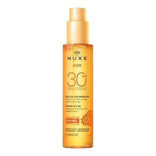 Nuxe Sun Sun Ulei de bronzat față și corp cu protecție ridicată SPF30 150ml