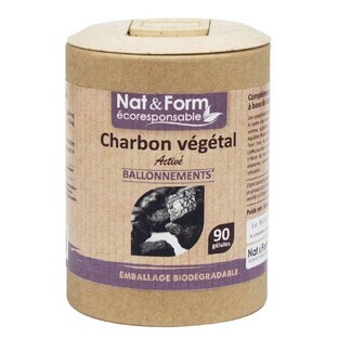 Nat&Form Nat&Form Carbone Vegetale 90 Gelule