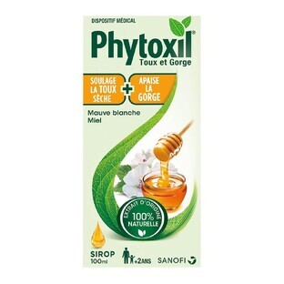 Phytoxil Sirop Toux 2en1 Toux Et Gorge 100ml