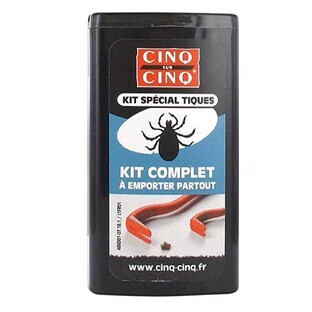 Cinq Sur Cinq Complete tick kit to take anywhere
