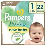 Pampers Harmonie Couches Taille 1 2 à 5Kg x22