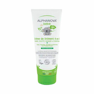 Alphanova Baby Leinsamen Creme Multi Use 4en1 Bio 200 ml