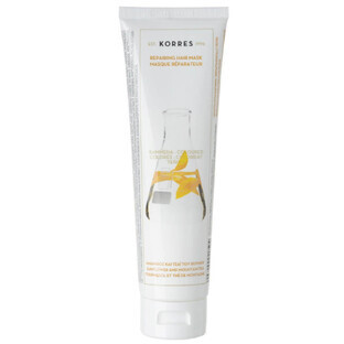 Korres Mascarilla reparadora con girasol y té de montaña para cabellos coloreados 125 ml