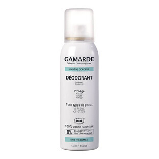 Gamarde Deodorant Spray Hygiëne Fijnheid voor de Gevoelige en Reactieve Huid 100ml