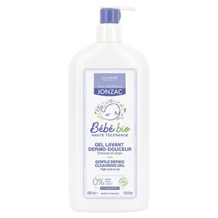Eau thermale Jonzac Baby Gentle Derma Cleansing Gel Body and Hair Hypoallergenic Bio 500ml