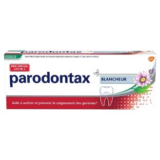 Parodontax Encías Sangrantes Pasta Dental Blanqueadora 2x75ml