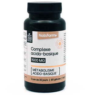 Nat&Form Premium Säure-Basen-Komplex 90 Kapseln