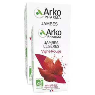 Arkopharma Arkocapsule Lichte Benen Rode Druif Bio 150+45 Capsules