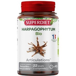 Superdiet Organic Harpagophytum 45 capsule