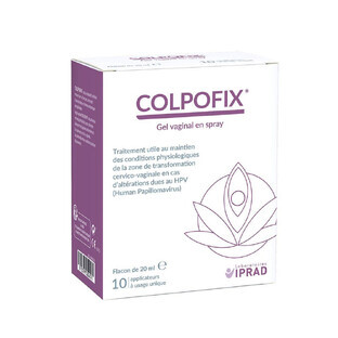 Colpofix Vaginalgel-Spray 20 ml Flasche + 10 Applikatoren
