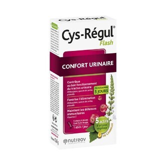 Nutreov Cys-Regul Flash urinary comfort 5 sticks