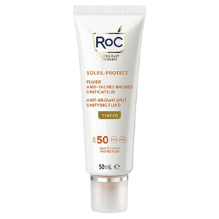 Roc Soleil Protect Fluide Anti-Taches Brunes Unificateur SPF50 Teinté 50ml