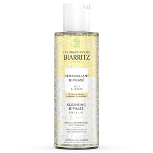 Laboratoires De Biarritz Reinigender Zwei-Phasen-Makeup-Entferner Sensitive Augen und Lippen 125 ml
