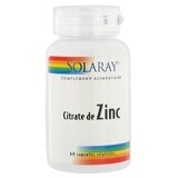 Solaray Citrate De Zinc 60 Gelules