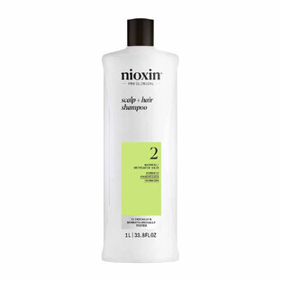 Nioxin System 2 Shampoo für natürlichen und fortgeschrittenen Haarausfall 1L