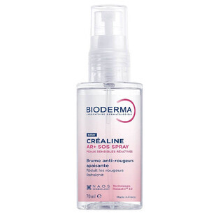 Bioderma Crealine AR+ Sos Spray Peaux Sensibles Réactives 70ml
