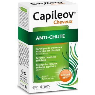 Nutreov Capileov Anti-Chute Cheveux 30 Gélules