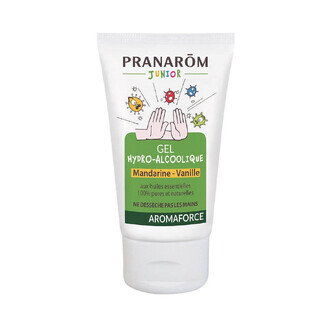 Pranarôm Aromaforce Gel Hydro Alcoolique Mandarine-Vanille Junior 50ml