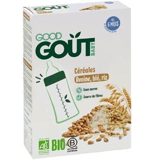 Good Gout Organic Cereals From 6 months 200g