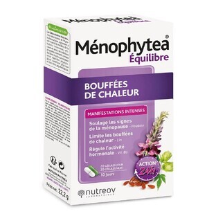 Ménophytea Bouffées De Chaleur 20 Gélules Jour + 20 Gélules Nuit