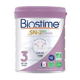 Biostime Biologische geitenmelk SN-2 voor zuigelingen - 3e leeftijd van 10 tot 36 maanden 800g