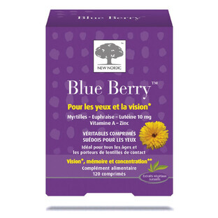 New Nordic Blue Berry 120 comprimate