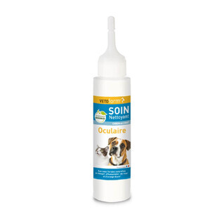 Vetoform Chien et Chat Lotion oculaire aux extraits naturels Vetoform 100ml