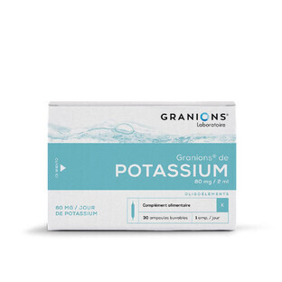 Granions Potassium 30 vials 60 ml