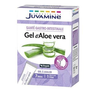 Juvamine Bienestar Gastrointestinal Gel de Aloe Vera 7 sticks para tragar