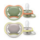 Avent Ultra Air Orthodontic Pacifiers 6-18 months Sensitive Skin x2