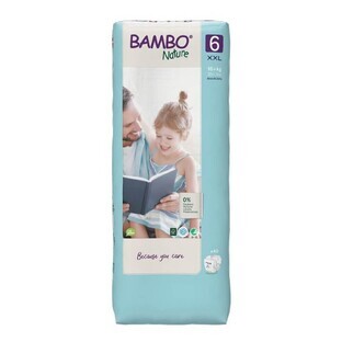 Bambo Nature Pannolini XXL taglia 6 Da 16kg 40 pezzi