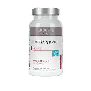 Biocyte Longevidad Omegakrill 90 Cápsulas