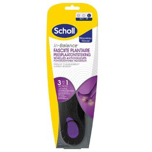Scholl In-Balance Semelles Anti-Douleurs Facsiite Plantaire