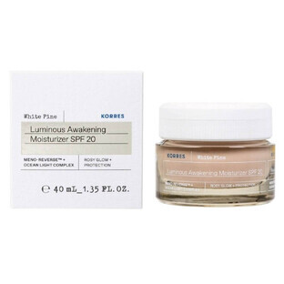 Korres Witte den - MenoReverse Lichtgevende Ontwakende Crème SPF20 40 ml
