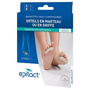 Epitact Epithelium 26 Hammer toe or claw toe Subdiaphyseal bars