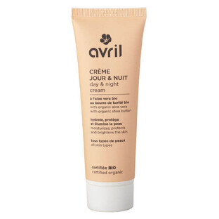 Avril Dag- en nachtcrème met aloë vera en biologische sheaboter 50ml