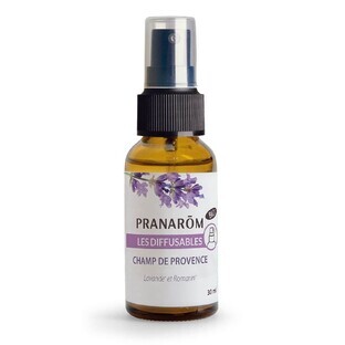 Pranarôm Les diffusables Spray biologico Champ de Provence Lavanda e Rosmarino 30ml