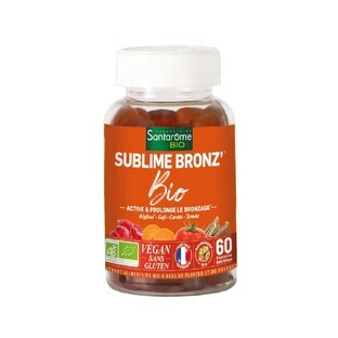 Santarome Sublime Bronzer Bio Sublime, prolonge le bronzage 60 gommine