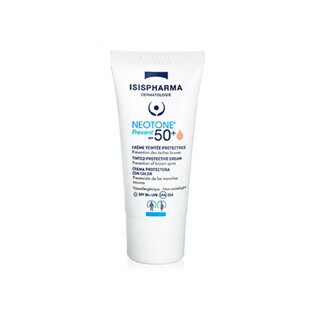 Isispharma Neotone Beschermende Getinte Crème Spf50+ Voorkomen Medium Tint 30ml