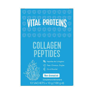 Vital Proteins Peptidi di Collagena Pelle, Capelli, Unghie, Struttura ossea 10 bastoncini da 10 g