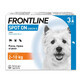 Frontline Spot-on Chien S de 2-10kg 3 Pipettes De 0,67ml