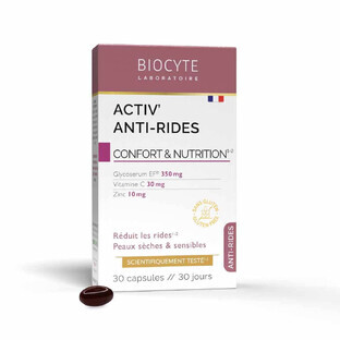 Biocyte Activ'Anti-rides Droge en gevoelige huid 30 Capsules