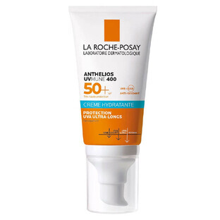La Roche-Posay Uvmune 400 crema solar facial hidratante SPF50+ sin perfume, protección muy alta 50ml