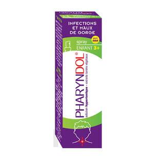 Pharyndol Spray pentru dureri de gât și infecții pentru copii 20ml