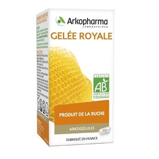 Arkopharma Arkocapsule Organic Royal Jelly 45 Gelule